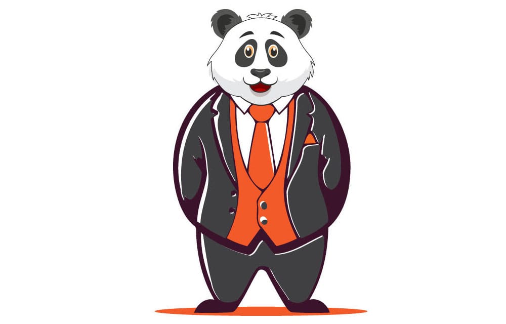 Panda graphic