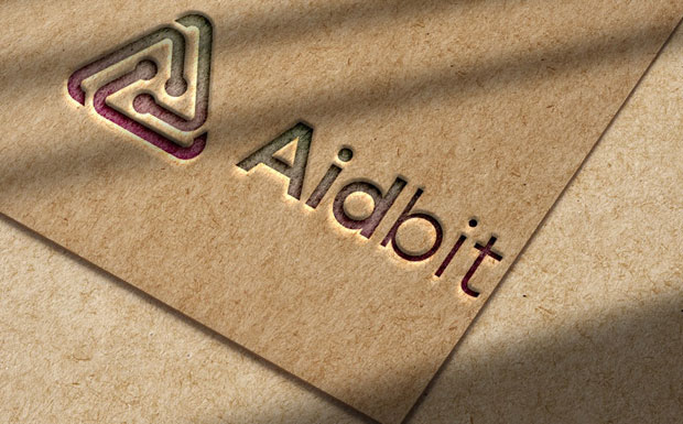 aidbit Logo mockup